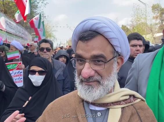 جشن حضور تا ظهور دبیر شورایعالی انقلاب فرهنگی: آمریکا تسلیم می خواهد نه مذاکره Image